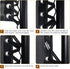 4 Pack SUQ I OME Replacement Cord for Zero Gravity Chair, Universal Replacement Elastic Cords Repair Tool Kit for Sun