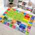 ABC Rug for Kids Playroom,Toddler Alphabet Mats Washable for Baby Area,Classroom,Play Room,Floor,Nursery(46ft