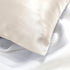 Spasilk Pure Silk Pillowcase, Charmeuse Silk, Hypoallergenic, Queen Sized, Ivory