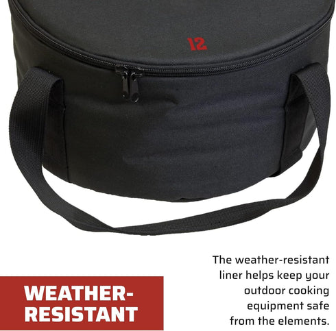 Camp Chef Dutch Oven Carry Bag - 12" Carry Bag for Dutch Oven Accessories & Camping Gear