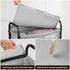 50L 7.9 ELYKEN Slim Laundry Hamper with Lid, Small Rolling Laundry Basket on Wheels, Narrow Dirty Cloth Cart
