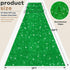 Glitter Aisle Runner Green Carpet Runner, 2FTx15FT Sequins Aisle Rug for Wedding, Party Event