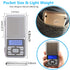 Portable Food Travel Scale Digital Kitchen Scale 500g Capacity High Precision Miniature Measuring Scale