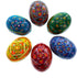 Set 6 2.5 Inches BestPysanky of Traditional Ukrainian Pysanky Wooden Easter Eggs