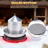 Eggluuz 110 11 Chicken Water Heater for Winter, Watt Chicken Drinker Heated Base in Chicken Waterer Heater