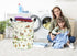 ACMUUNI 19.7 Inch Farm Pattern Round Laundry Clothes Hamper Laundry Basket with Handles,Storage Organizer Bins Laundry
