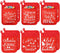 WILLBOND 12 Pieces Christmas Pot Holders, Funny Heat Resistant Oven Mitts for Baking Cooking (Christmas)