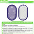 4Pk DC44 DC35, DC31, DC56, DC34, DC30 #917066-02 Anewise Filter for Dyson Animal, Digital Slim Exclusive Multi Floor