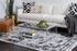 Unique Loom Sofia Collection Area Rug - Salle Garnier (2' 2" x 3' 1" Rectangle, Black/ Ivory) by Unique Loom