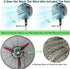 2 PACK Fan Cover for 30 Inch Industrial Pedestal Fan, Dust Cover for Kids Finger Protection, Washable, Reusable
