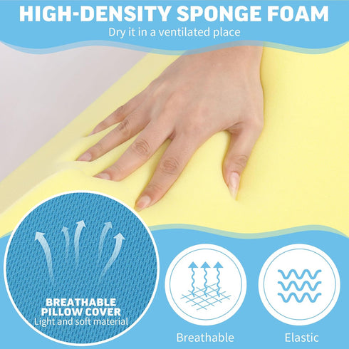 ROYALAY Blanket Lifters for Foot of Bed, Foot Tent Blanket Support Holder for Surgery Recovery, Foot Block Pillow