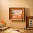 2 Pcs Large Wall Mounted Plate Stands for Display, 7.87 x 7.87 Inches Decorative Metal Holder Stand