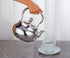 SANQIAHOME Stainless Steel Teapot with Removable Infuser, 71 oz (2000ml) Thickened Stovetop Tea Maker