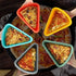 Reusable Silicone Pizza Slice Storage Container - Fits Single Slice up to 16”, 2 Sets (2 Red) with Air-tight Lids