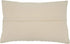 SARO LIFESTYLE Chloe Collection Woven Stripe Design Throw Pillow Cover, 16" x 24", Natural