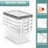 Sorbus Large Clear Plastic Storage Bins with Lids, Stackable Toy Storage Bins for Clothes, Medicine, Makeup, Bathroom,