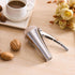 Nutcracker: Effortlessly Cracks Large to Medium Nuts, Heavy Duty Nut Cracker tool with Splash-Proof Clear Lid, Long