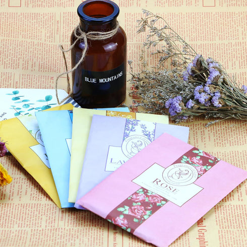15 Pack Closet Air Freshener, Flower Scented Sachets Bags for Drawer and Closet Fresh Scents