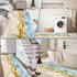 Runner Rug Washable 2x6 FT, Non Slip Abstract Carpet for Bedroom Kitchen Hallway Entryway Bathroom
