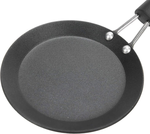 NonStick Frying Pan, Breakfast Fried Egg Pancake Pan Dumpling Omelette Pan Cooking Pot with Heatinsulating Handle Skillet Cookware for Home Kitchen by Sanpyl
