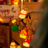 9.8FT 20 8 2025 LOLStar Christmas String Lights Decorations, LED Christmas Fairy Lights, Battery Operated (Not