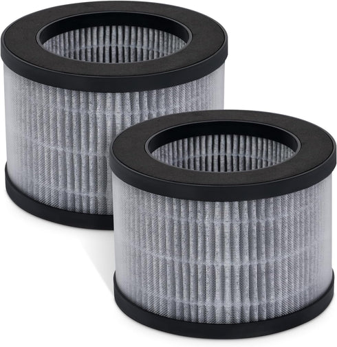 2-Pack Replacement Filter for AROEVE MK01 & MK06, Compatible with ToLife TZ-K1, Kloudi DH-JH01 Air Purifier