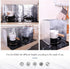 2 Pieces Splatter Guards for Frying, Nonstick Aluminum Oil Shield Guard for Kitchen Cooking