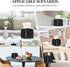 Leather Spider Web Tissue Box Holder, Square Waterproof Tissue Cover, Modern Napkin Organizer for Office