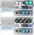 3 (2 Pack) YAN & HIN Expandable Water Bottle Organizer for Cabinet, Tier Tumbler Organizer, Adjustable Bottle Holder