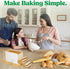 3 3 Upgraded Bread Slicer for Homemade Bread, Adjustable Loaf Widths and Slice Thicknesses, Compact and Foldable Loaf