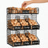 X-cosrack Egg Holder Countertop, 3 Tier Egg Rack with Labels Dividers to Separate