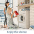 Silent Guys Anti Vibration Pads for Washing Machine, Rubber Vibration Pad Isolation Pads