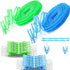 Clotheslines 2 Pack with 24 Pcs Clips, Portable Windproof Drying Rope for Indoor Outdoor Laundry, Camping