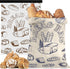 2 Pcs Bread Bags for Homemade Maker Gift Zipper Reusable Beeswax Bread