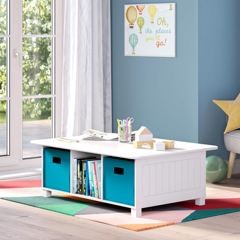 RiverRidge Folding Bin, Turquoise, 2 Piece