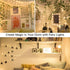 suddus 66ft 200 LED Outdoor String Lights, Warm White Christmas Fairy Light Battery Operated with Remote