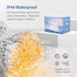 2PACK 50-Count Set Bulb Hopolon Clear Christmas Lights with White Wire,Incandescent Mini String Lights
