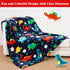 50x60 Inches) Lukeight Dinosaur Toddler Blanket Gifts for Boys and Girls, Plush Dino Throw Blanket for Kids and Adults