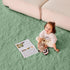 5x7 5 7 OPPODREAM Sage Green Rugs for Bedroom, Ultra-Soft Fluffy Area Rugs for Living Room, x Shag Carpet for Nursery