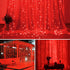 300 9.8FT 9.8FT 8 SUNNEST LED Curtain Lights Christmas, LEDs x USB Curtain String Light with Lighting Modes Wall Lights