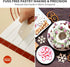 Silicone Baking Mat, 28" x 20" Extra Thick Non Stick Sheet with Measurement, Reusable Food Grade Dough Rolling Mat