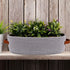 Cotton Rope Small Woven Storage Basket for Toilet Paper, Bathroom, 13"x5.9"x4", Gray