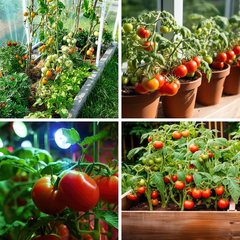 1,500+ 10 Tomato Seeds, Heirloom Vegetable Seed for Planting Indoor Outdoor, Varieties Salad Tomato Seeds Garden