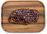 Ironwood Gourmet Small Steak Board, 7.5 x 10.5 x 0.5 inches, Brown
