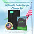 Breathe Naturally Universal Cut to Fit Carbon Activated Air Filter - Replacement Charcoal Filters Made in USA