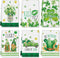 Zubebe 6 Pcs St. Patrick's Day Kitchen Towel Irish Lucky Shamrock Watercolor Gnome Dish Towels