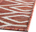 Jill Zarin Outdoor Collection Area Rug - Turks and Caicos (Rust Red/Ivory, 2' 2" x 3' Rectangle)