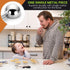 Spring Chef Medium #40 Stainless Steel Cookie Scoop for Baking, Multifunctional with Trigger Release, Dishwasher Safe