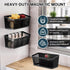 WOCUBEHOME 2Pcs Magnetic Spice Rack for Fridge Magnet Hanging Basket Holder for Seasonings Fruit Vegetables Coffee