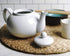 RSVP International Stoneware Teapot Collection, Microwave and Dishwasher Safe, 16 oz, White by RSVP